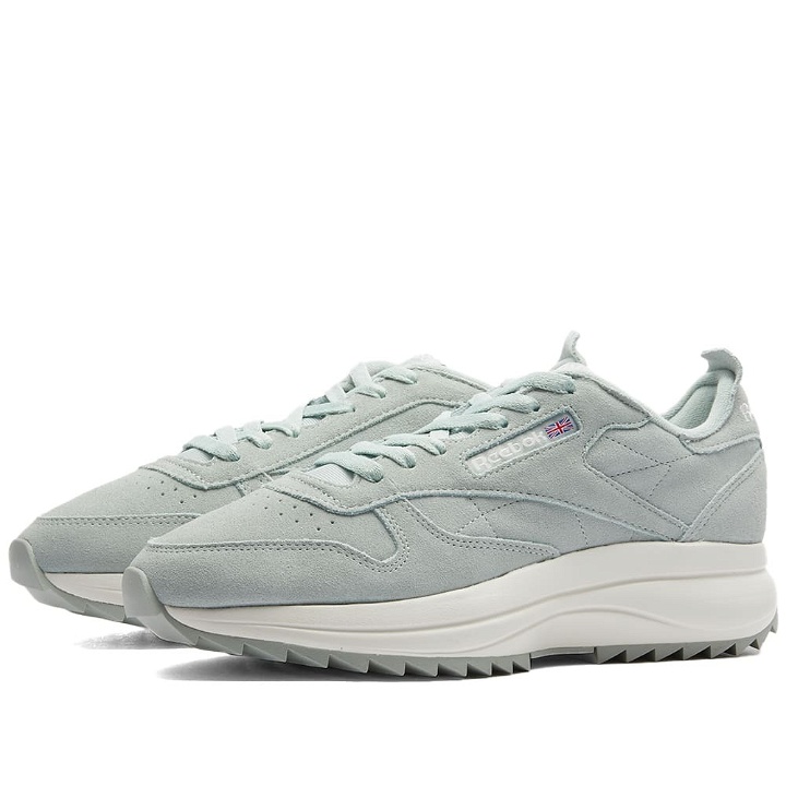 Photo: Reebok Men's Classic Leather SP Extra Sneakers in Chalk/Sea Spray