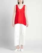 Another Tomorrow Womens Top in Red
