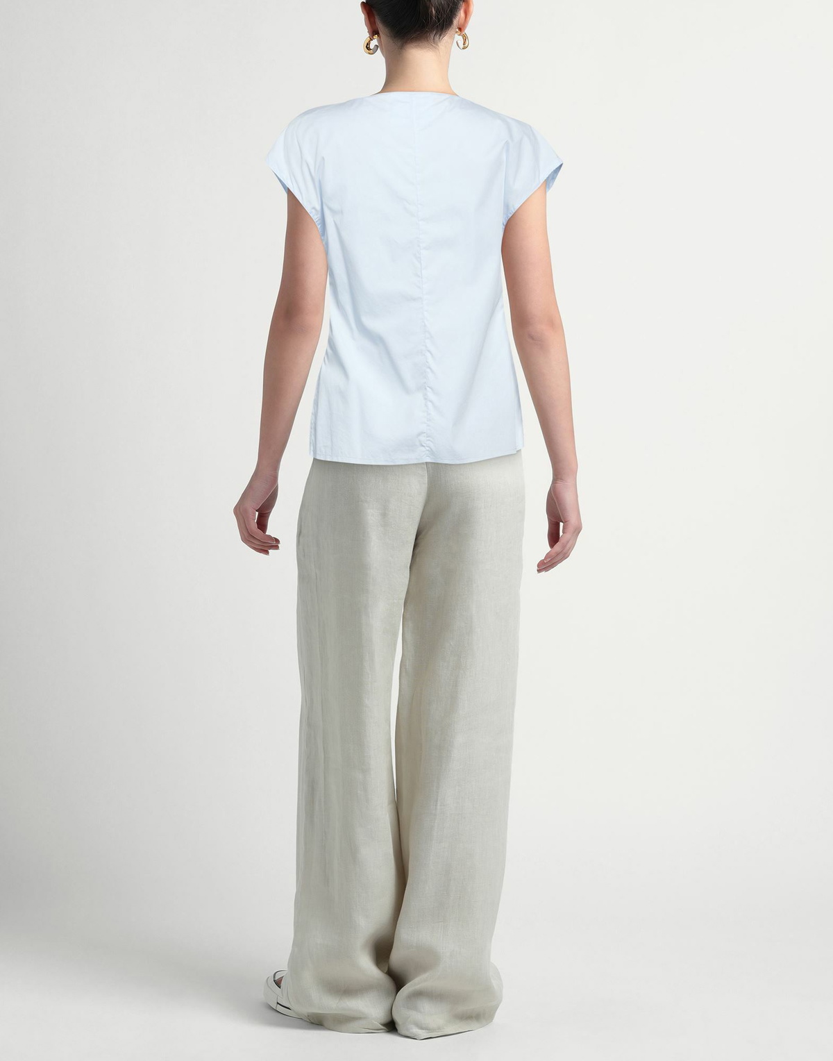 Alessia Santi Womens Top Sky in Blue