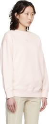Maison Kitsuné Pink Baby Fox Oversize Sweatshirt