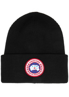 Canada Goose Arctic Toque Wool Beanie - Black - One Size
