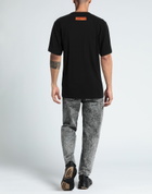 Heron Preston Mens T-shirt in Black