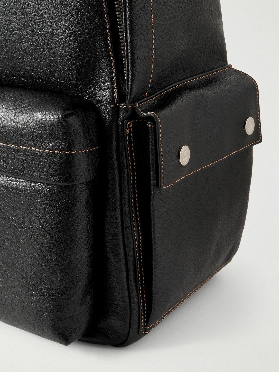 Brunello Cucinelli - Full-Grain Leather Backpack