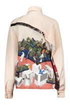 Cedric Charlier Print Blouse