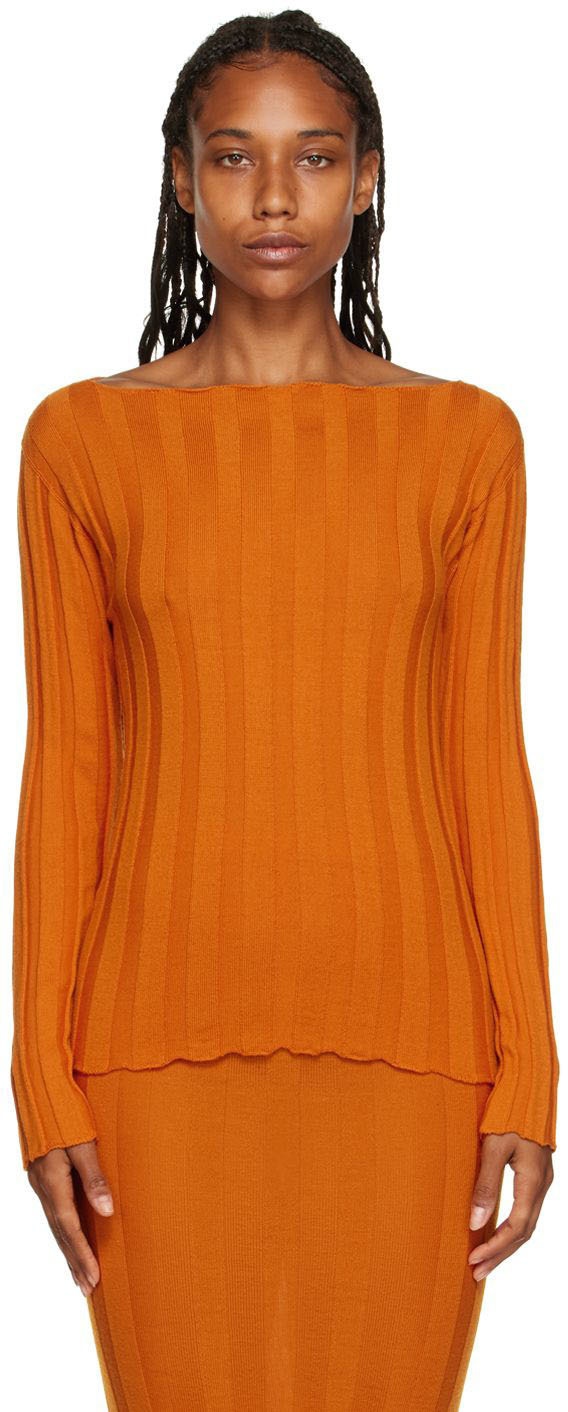 Baserange Orange Adler Sweater Baserange
