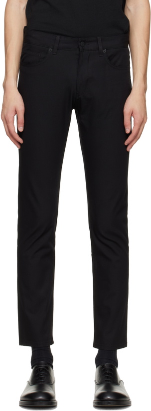 Photo: BOSS Black Delaware Slim-Fit Cotton-Blend Twill Trousers