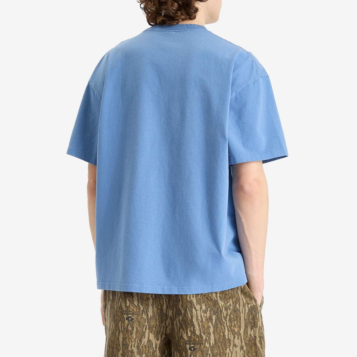 Brain Dead Men's Rising Ear T-Shirt in Blue Brain Dead