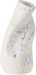 Completedworks Off-White & Blue Ekaterina Bazhenova Yamasaki Edition Pollen Vase