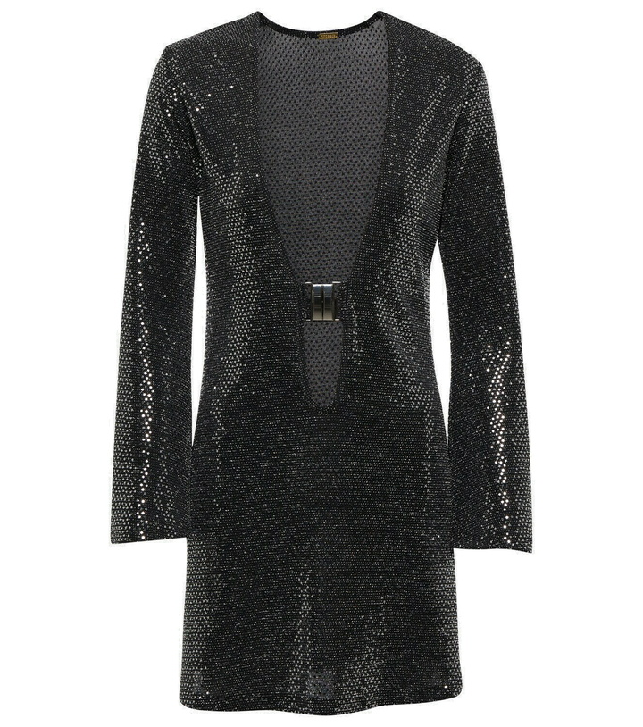 Photo: Dodo Bar Or Sequin-embellished minidress