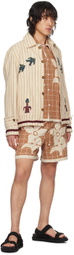 HARAGO Off-White Narrative Jacket