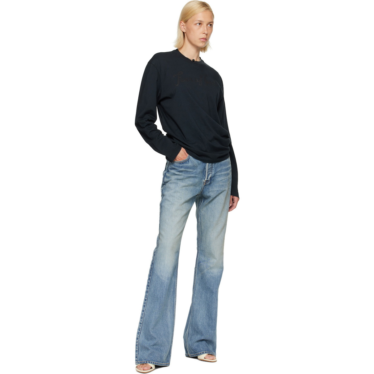 Fear of God Blue Denim 70s 5 Pkt Jeans