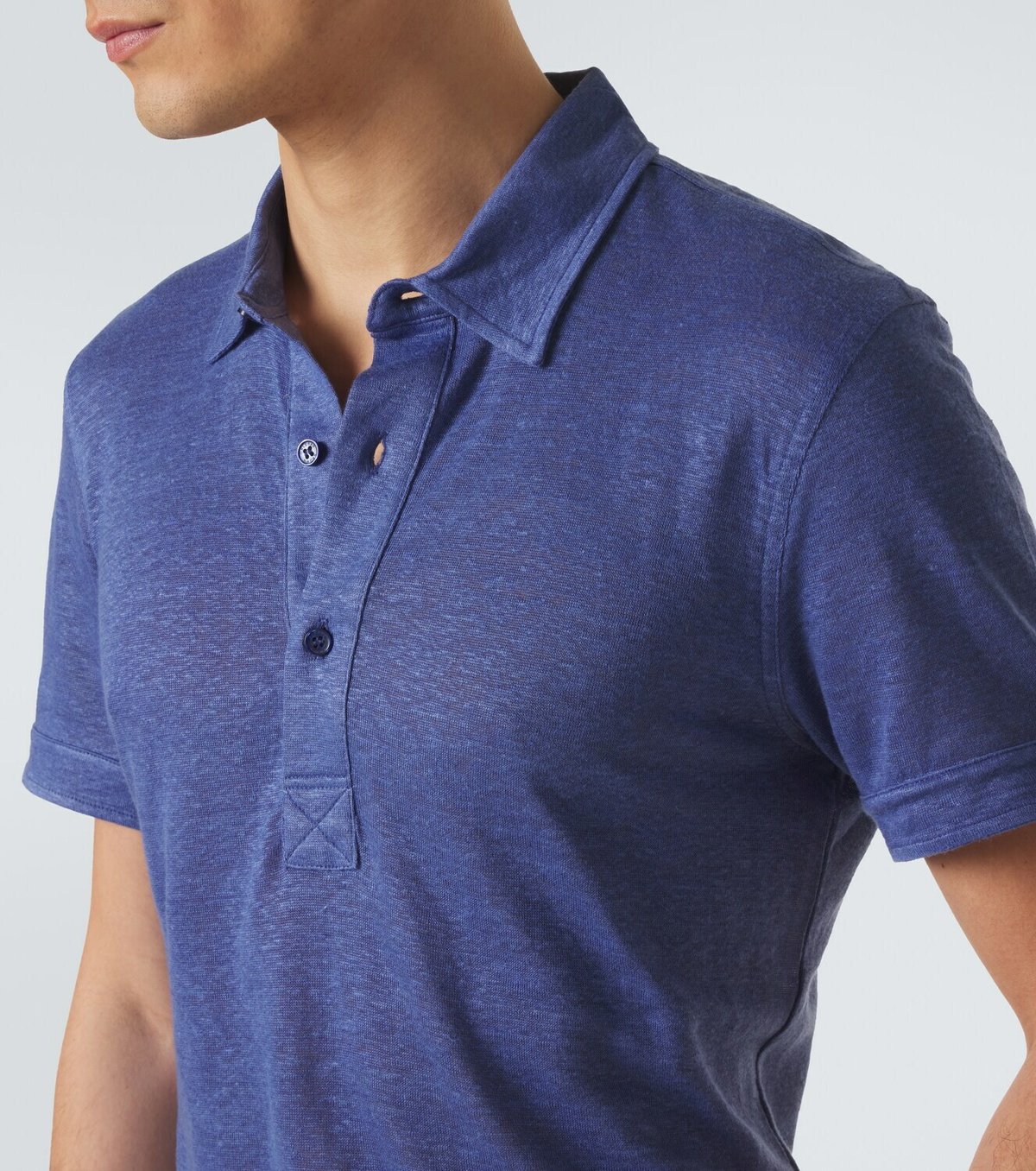 Orlebar Brown Sebastian linen polo shirt