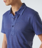 Orlebar Brown Sebastian linen polo shirt