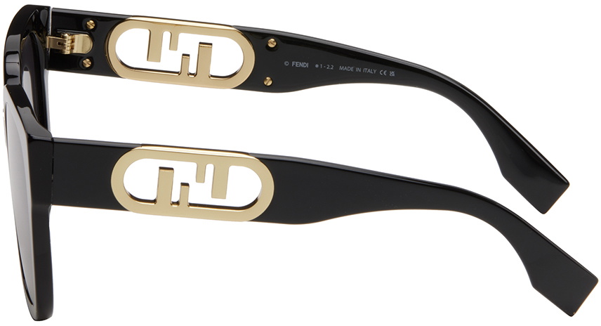 Fendi Black O'Lock Sunglasses Fendi