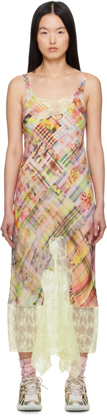 Photo: Collina Strada Multicolor Anemone Midi Dress