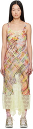 Collina Strada Multicolor Anemone Midi Dress
