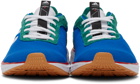 Noah Blue & Green Adidas Edition SL 20 Sneakers