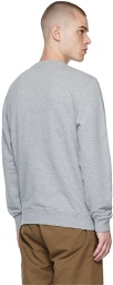Sunspel Gray Cotton Sweatshirt
