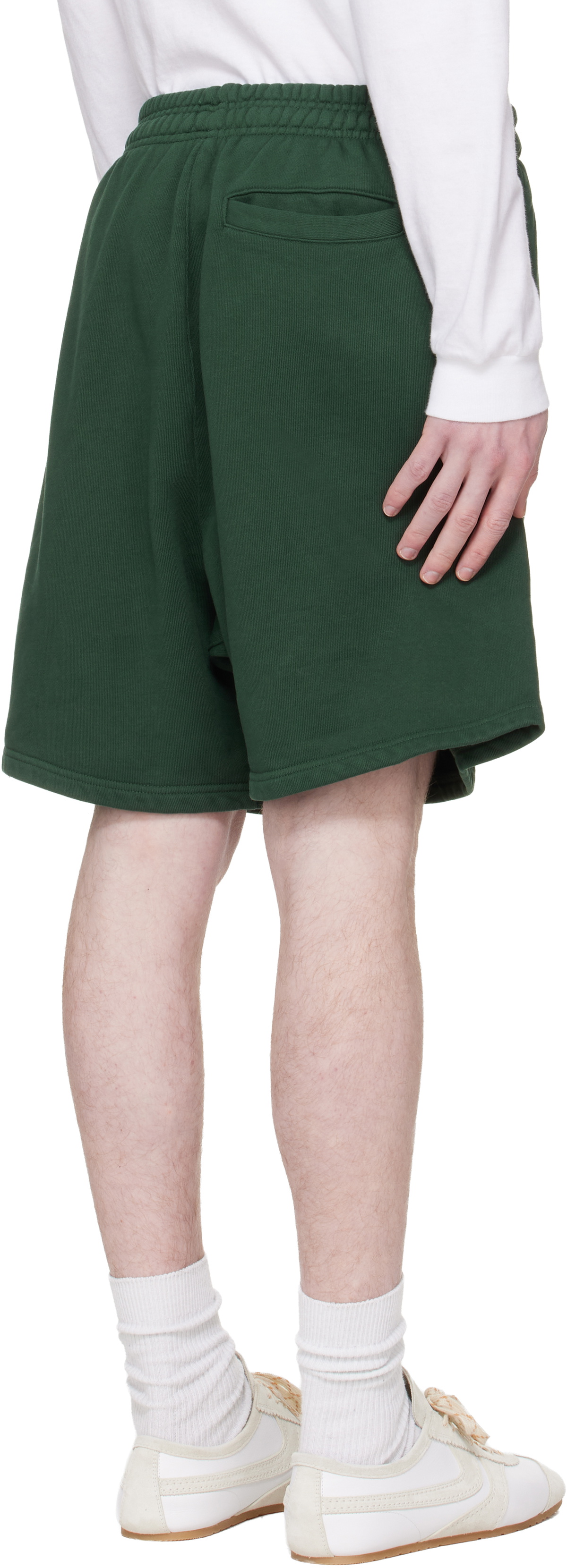 Entire Studios Green Standard Sweat Shorts