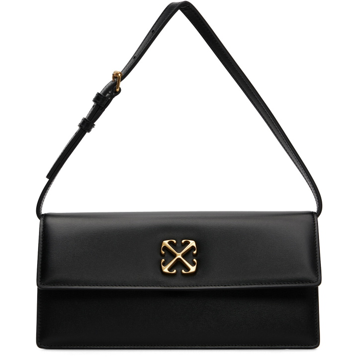 Photo: Off-White Black Jitney 1.0 Shoulder Bag