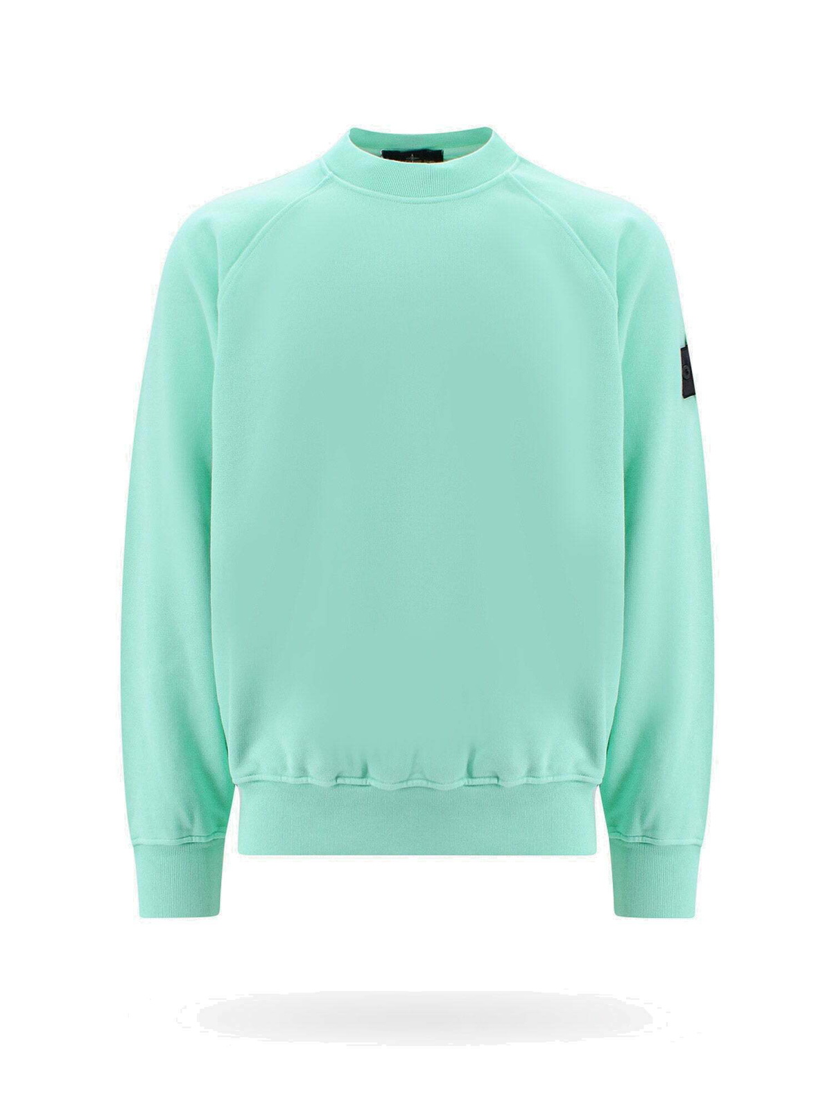 Mint green stone island hot sale jumper