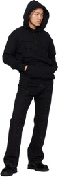 KUSIKOHC Black Multi Rivet Hoodie