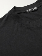 TOM FORD - Lyocell and Cotton-Blend Jersey T-Shirt - Black