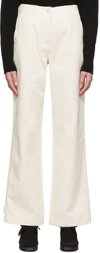 Photo: Norse Projects Off-White Organic Cotton Trousers