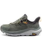 Hoka One One Men's M Kaha 2 Low GTX Sneakers in Thyme/Radiant Yellow