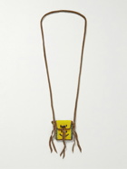KAPITAL - Beaded Suede Necklace