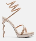 Rene Caovilla Margot embellished platform sandals