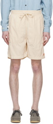 PRESIDENT's Off-White Drawstring Shorts