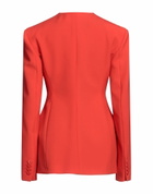 The Attico Womens Blazer in Tomato red