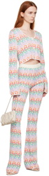Marco Rambaldi Multicolor Heart Pants
