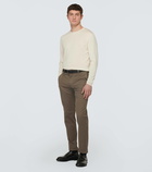 Lardini Wool, silk, and cashmere sweater