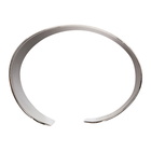 MM6 Maison Margiela Silver and Gold Half Half Bracelet