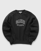 Ganni Isoli Ganni Oversized Sweatshirt Grey - Womens - Sweatshirts