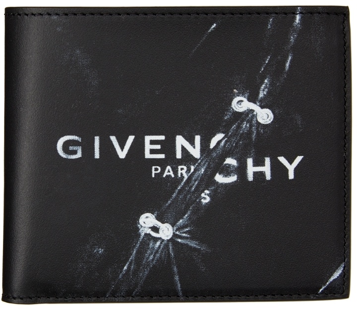 Photo: Givenchy Black Trompe L'oeil Wallet