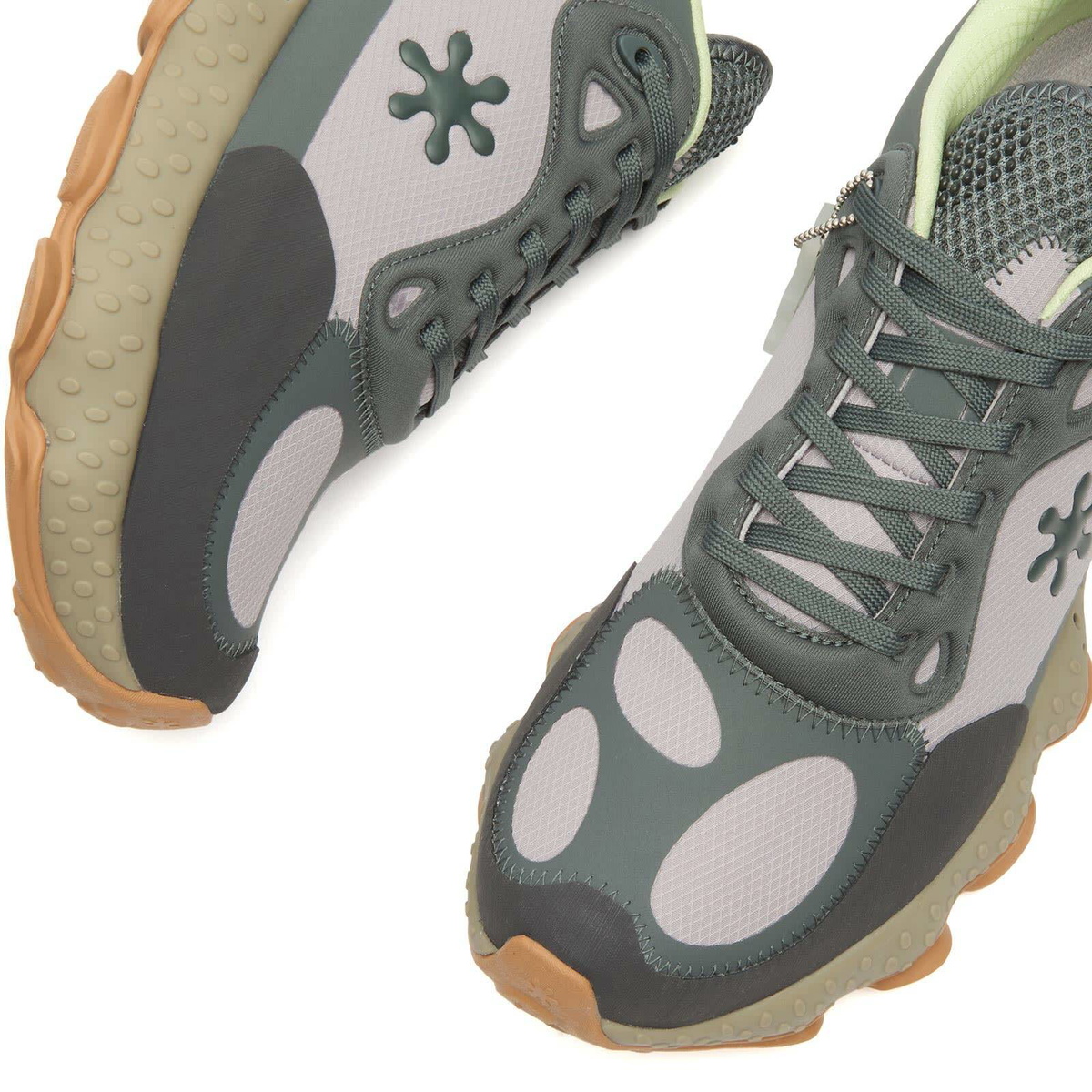 Spunge Osmosis Sneaker in Green/Violet/Purple