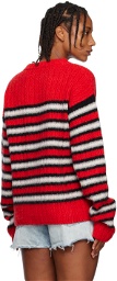 ERL Red Striped Sweater