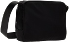 Versace Jeans Couture Black Bonded Messenger Bag