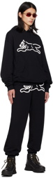 ICECREAM Black Running Dog Hoodie