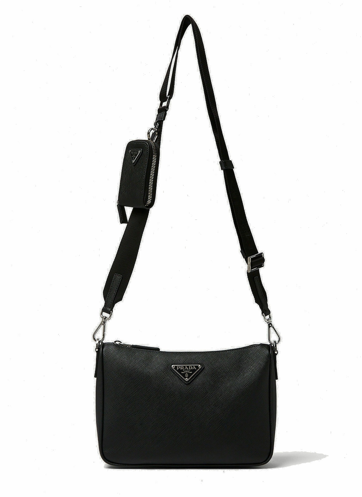 Photo: Saffiano Crossbody Bag in Black