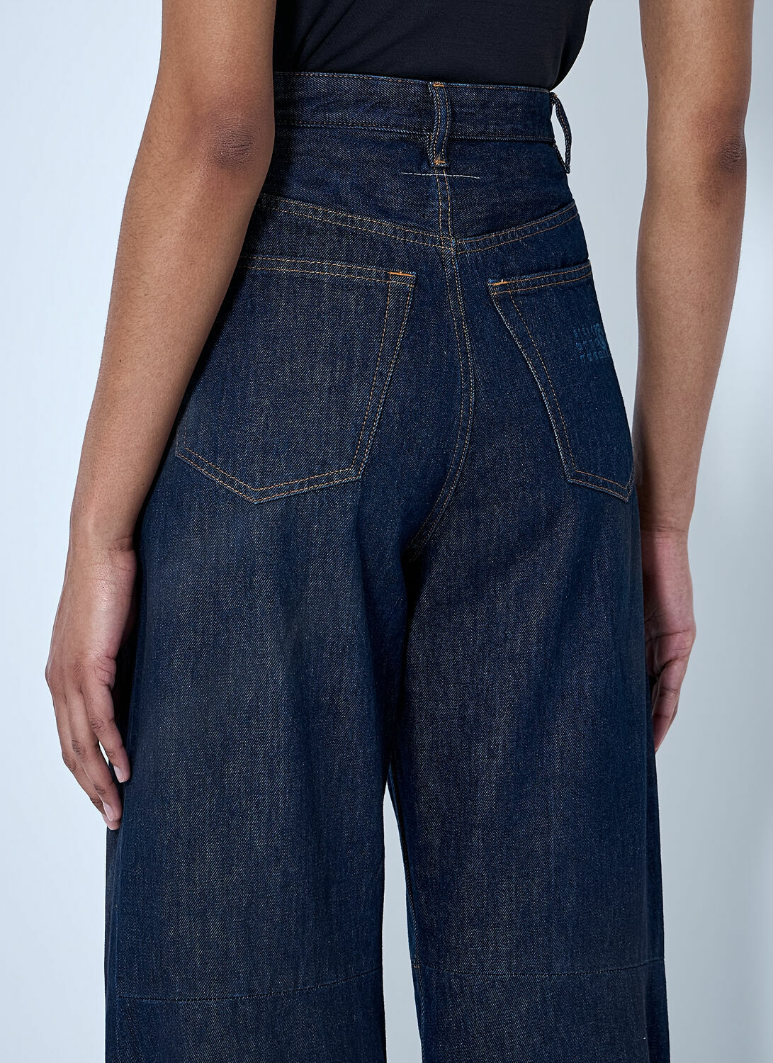 MM6 Maison Margiela Wide-Leg Denim Trousers
