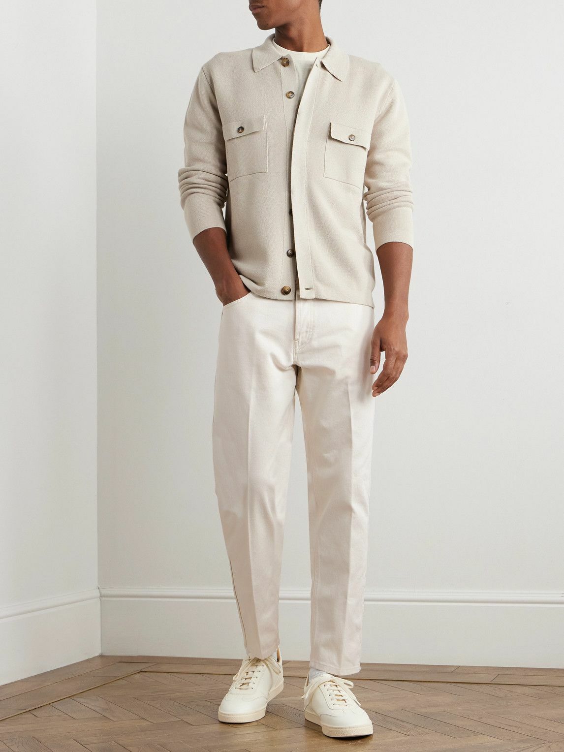 Lardini - Straight-Leg Jeans - Neutrals