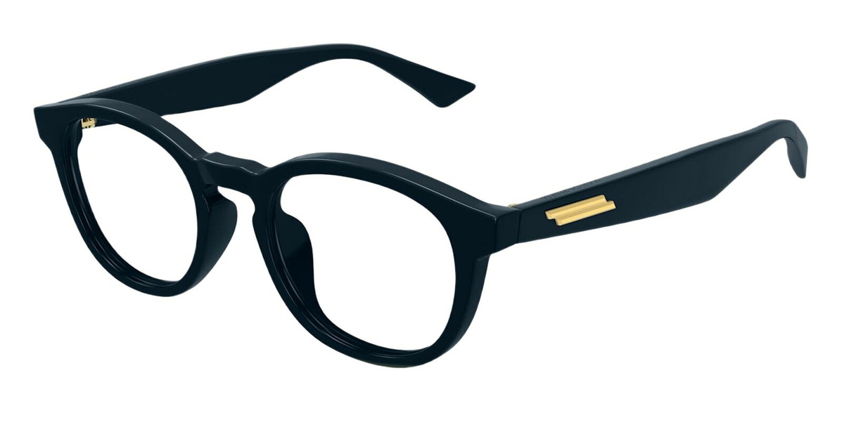 Bottega Veneta Eyewear Bv1339ok-004 - Blue Rx / Asian Fit Glasses