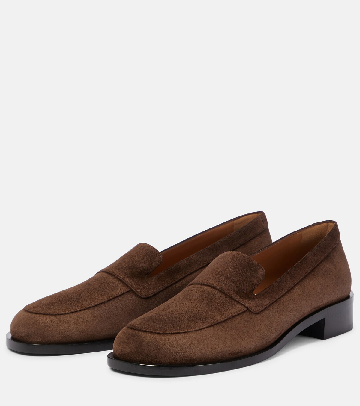 The Row Garcon suede loafers The Row