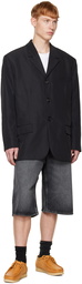 Acne Studios Black Tailored Blazer