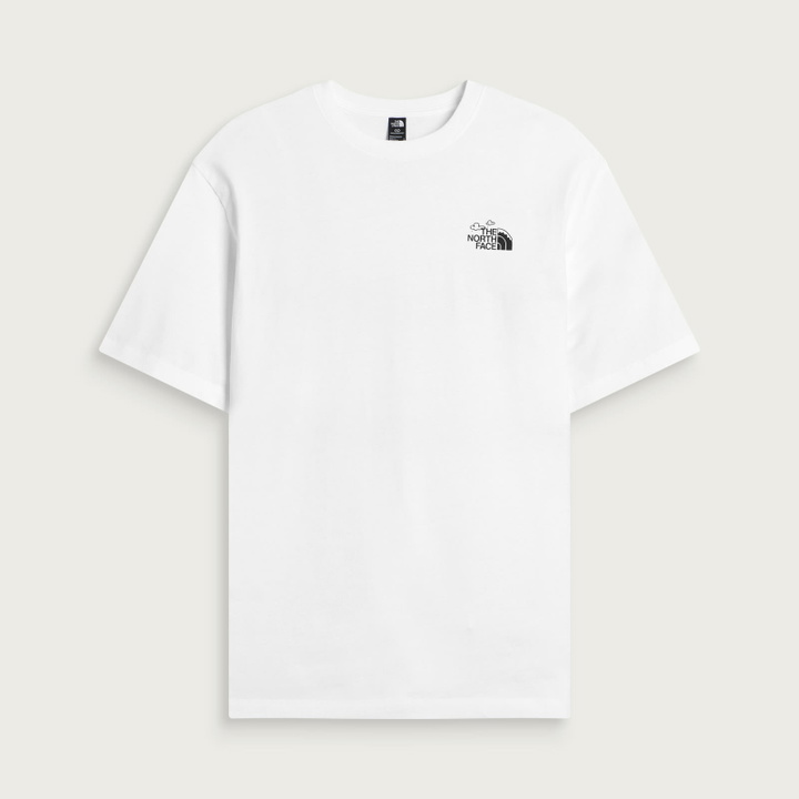 Photo: The North Face Men's Natural High Society Relaxed T-Shirt in Tnf White