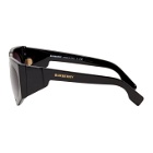 Burberry Black Oversized Wrap Sunglasses
